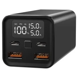 Leotec LEPOW65W20K Batería Externa Powerbank 20000mAh PD 65W Compatible con Portátiles